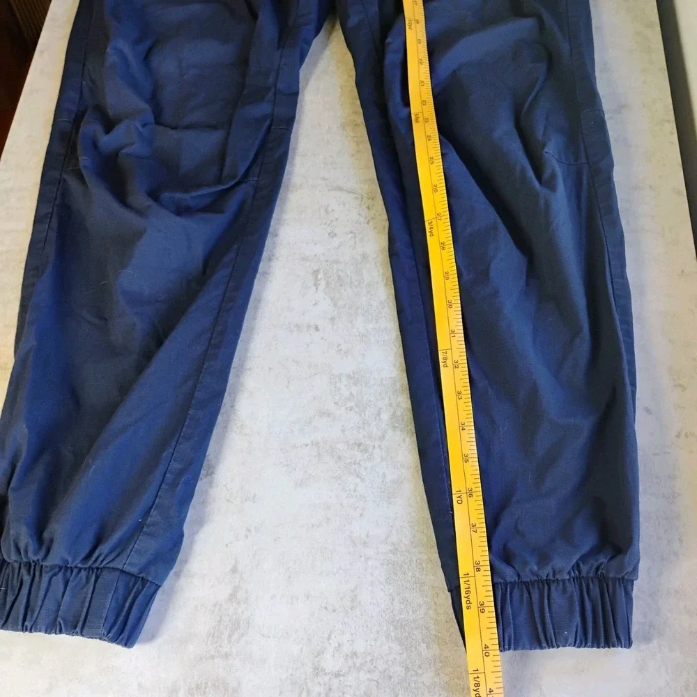 Nike Air‎ Jordan Jogger Pants Mens 36 Navy Blue Athletic Tapered Basketball
